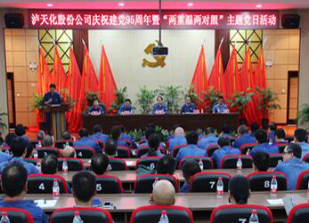 6686体育官网公司隆重召开建党95周年庆祝大会
