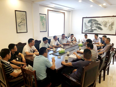 6686体育官网股份公司总经理赵永清带队走访华东市场并慰问九禾江津复肥基地员工