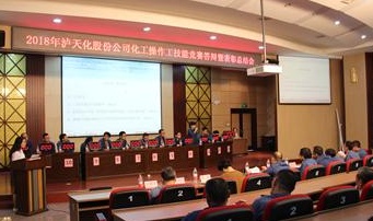 6686体育官网股份公司举行化工操作技能竞赛暨总结表彰会