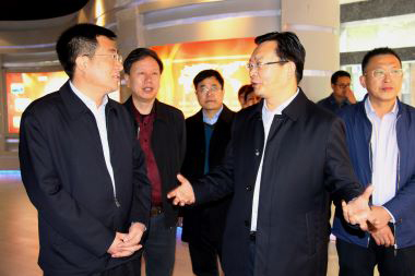 宁夏自治区宁东管委会党工委常务副书记陶少华一行莅临6686体育官网考察