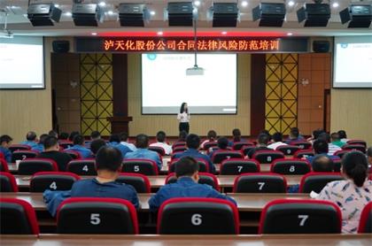 6686体育官网股份公司举行合同法律风险防范培训