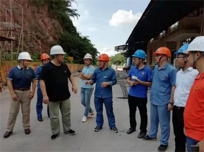 6686体育官网股份公司开展防洪防汛防地质灾害检查