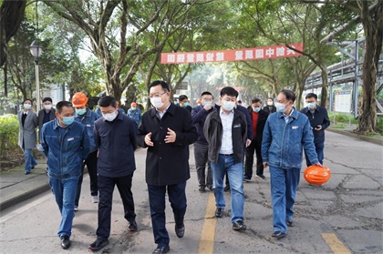 泸州市副市长付小平率队调研6686体育官网天宇油脂公司