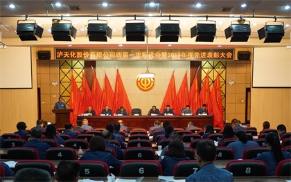 6686体育官网股份公司四届一次职代会暨2019年度先进表彰大会隆重召开