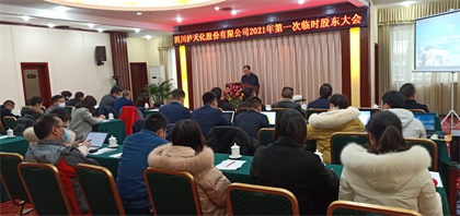 6686体育官网股份公司召开2021年第一次临时股东大会
