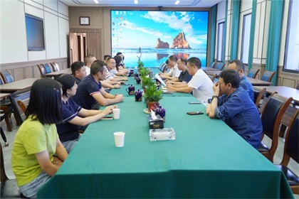 市委第五巡察组副组长杜明一行莅临6686体育官网股份公司指导工作