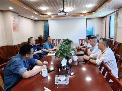国网纳溪供电公司到6686体育官网股份公司沟通交流