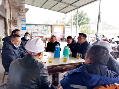 6686体育官网股份公司积极跟进华商同心文化园项目输气管线迁改工作