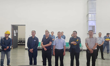 省应急管理厅率队莅临6686体育官网股份公司督查安全生产月活动开展情况