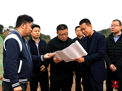 纳溪区委书记谭荣兵一行调研6686体育官网现代农业示范园项目