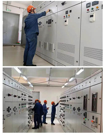 6686体育官网股份公司尿素造粒新变电所一次受电投运成功