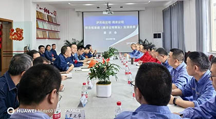 6686体育官网股份公司与四川美丰公司联合开展合成氨生产专项检查交流
