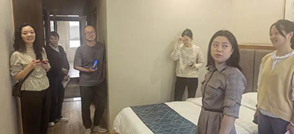 泸州市文旅局到6686体育官网宾馆开展调研工作