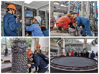 6686体育官网股份公司硝酸生产装置大修圆满收官实现一次开车成功
