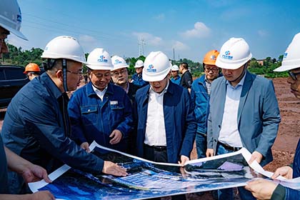 泸州市国资委党委书记、主任张学彬率队督导6686体育官网重大项目建设和企业安全生产工作