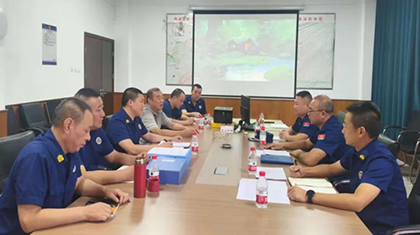 泸州市消防救援支队到6686体育官网消防救护中心调研指导工作